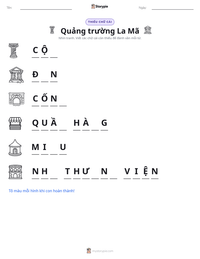 Xem trước tài liệu in sẵn Quảng trường La Mã
