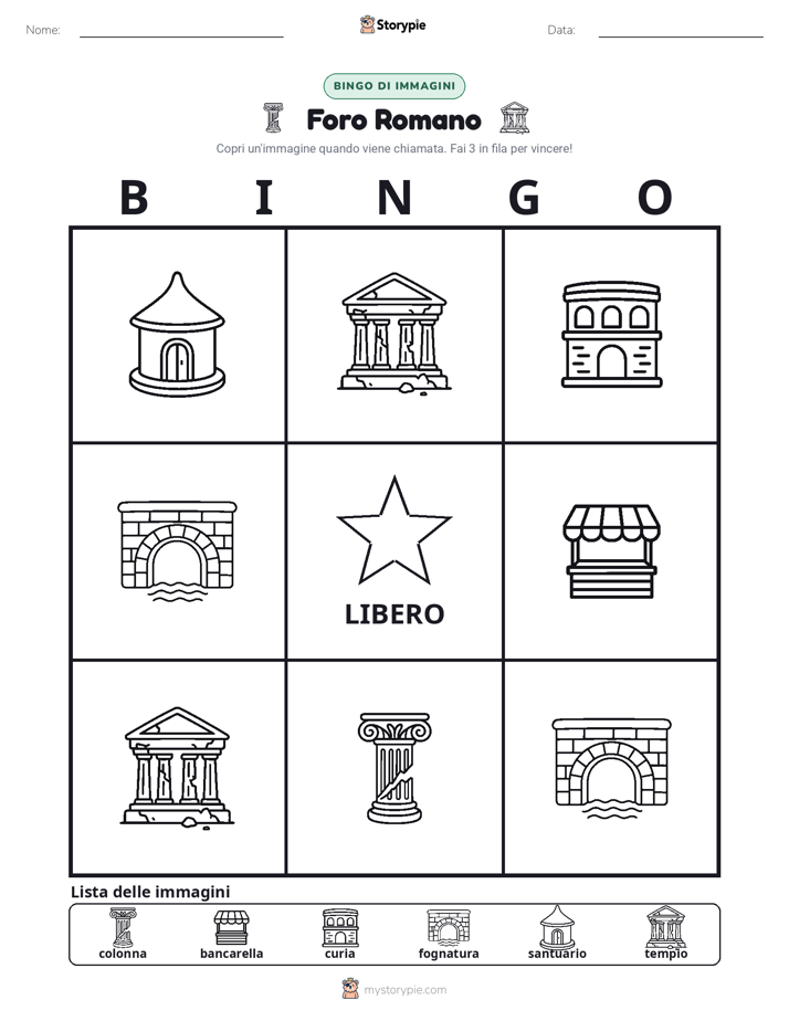 Bingo delle Immagini