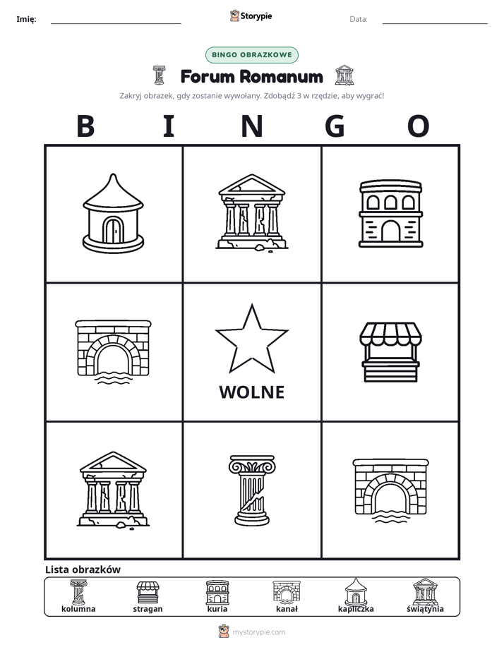 Bingo obrazkowe