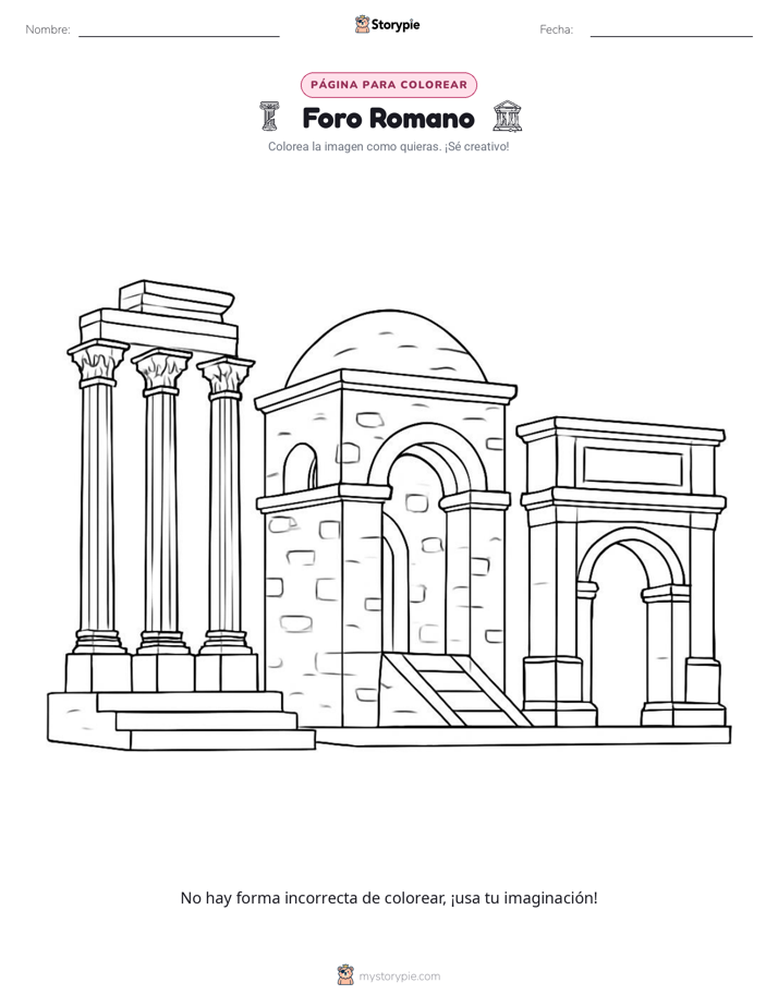 Página para Colorear