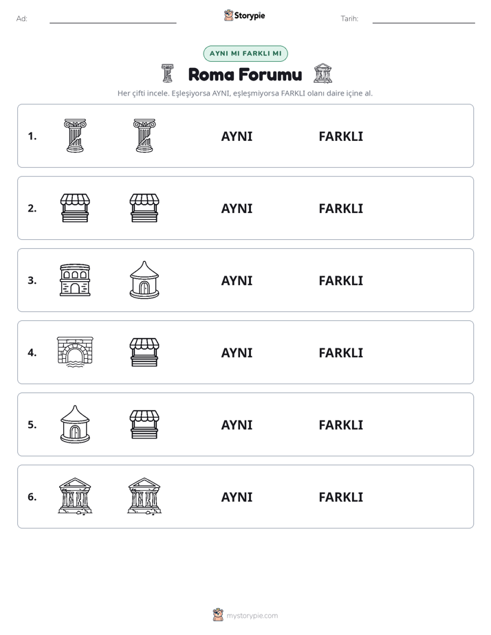 Aynı mı Farklı mı