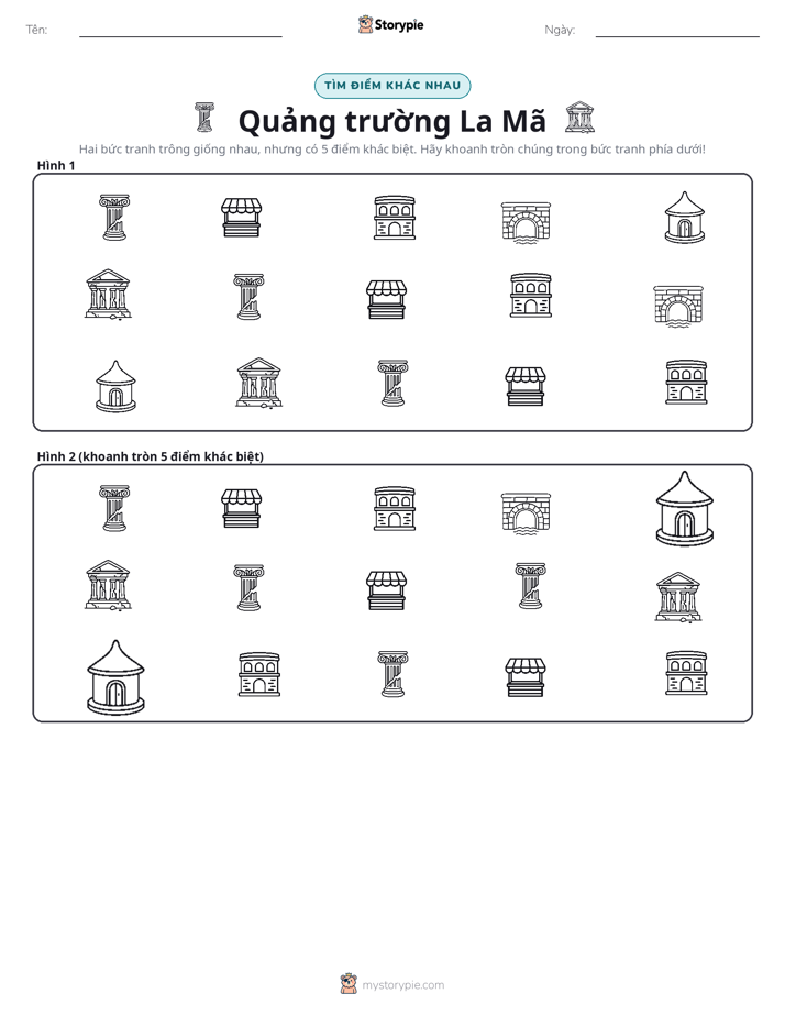 Tìm Sự Khác Biệt