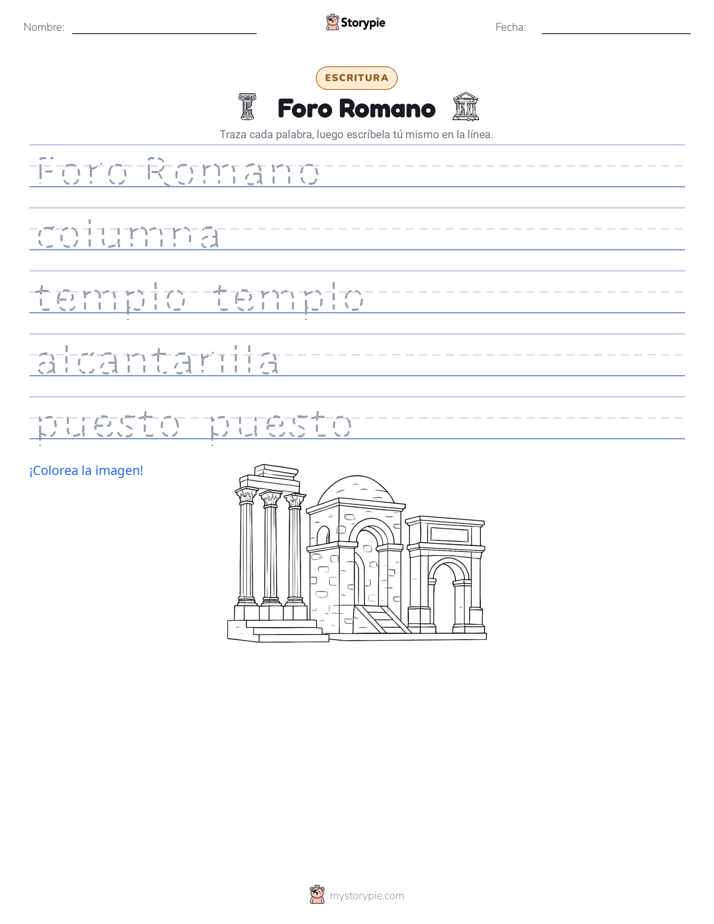 Práctica de Escritura