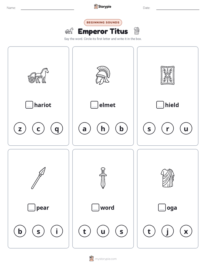 Beginning Sounds