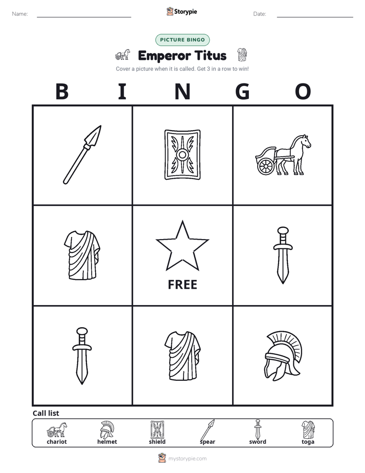 Picture Bingo