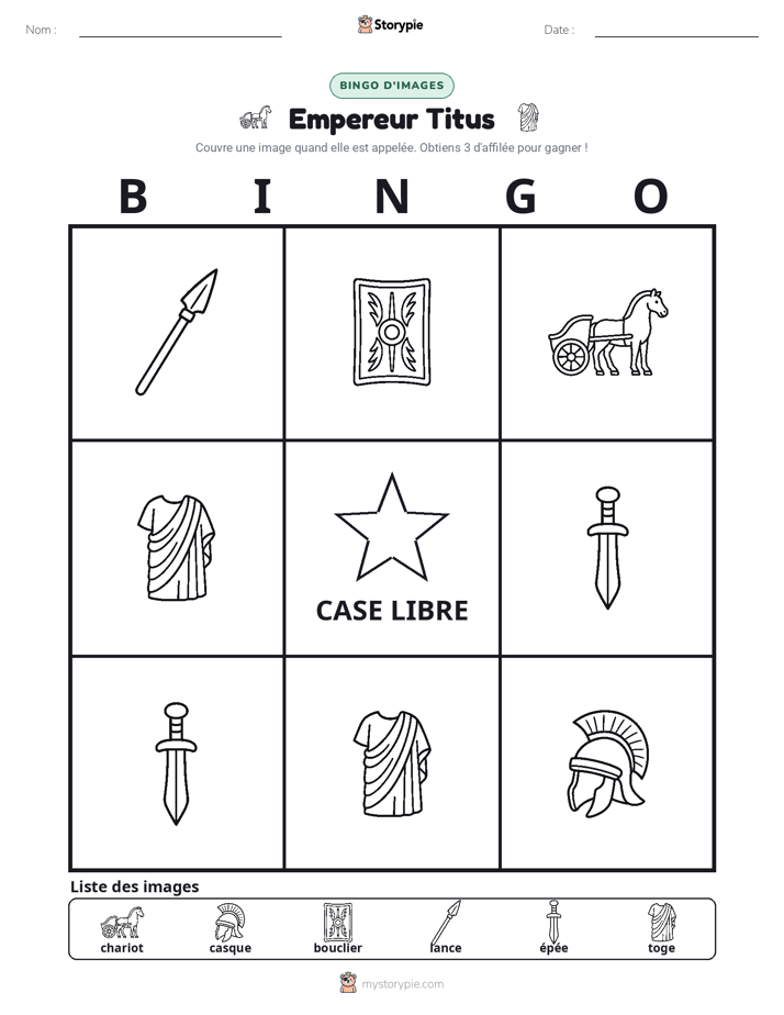 Bingo d'Images