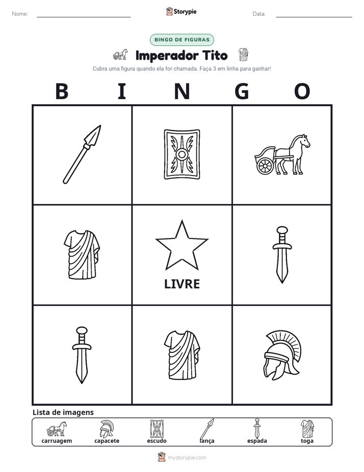 Bingo de Imagens