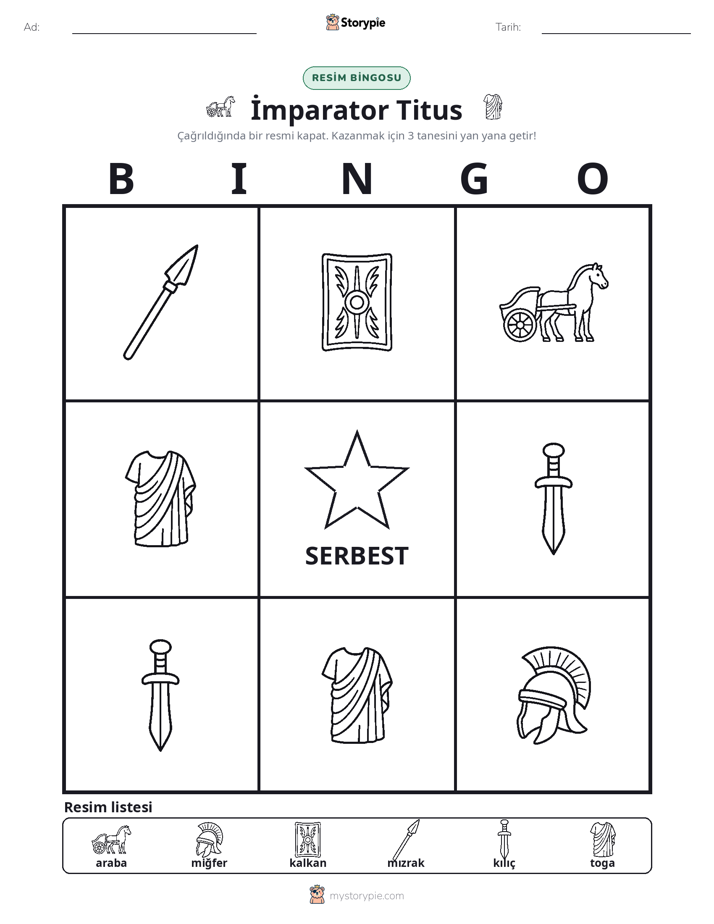 Resim Bingo