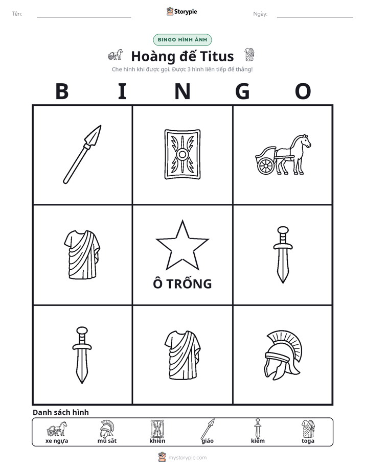 Bingo Hình Ảnh