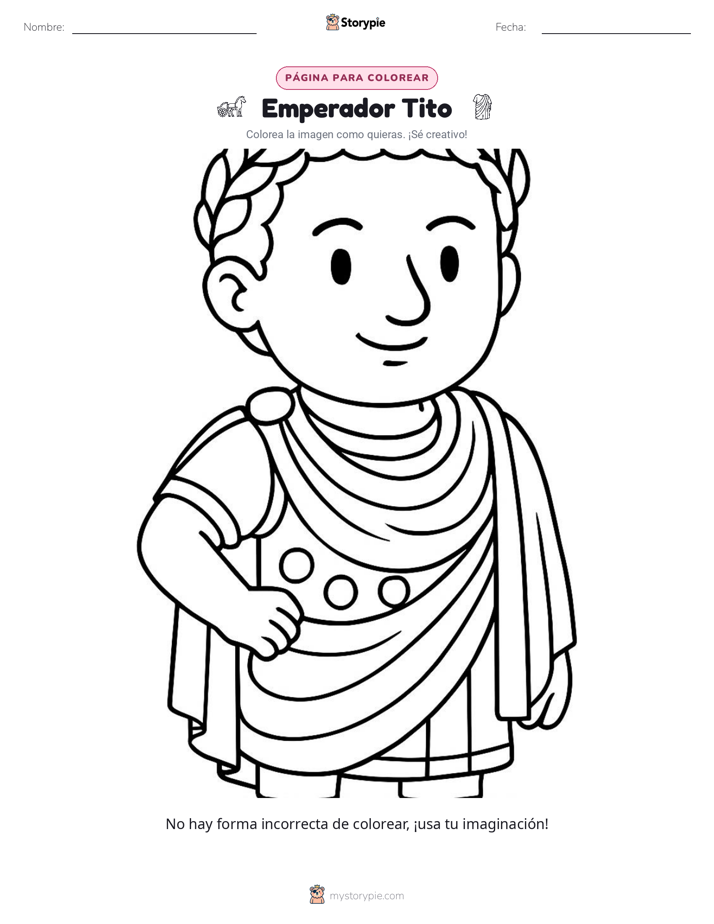 Página para Colorear