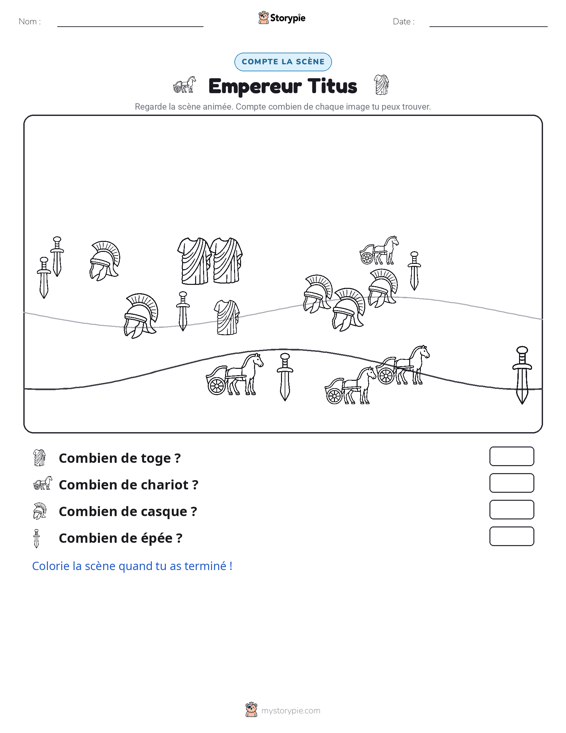 Scène de Comptage