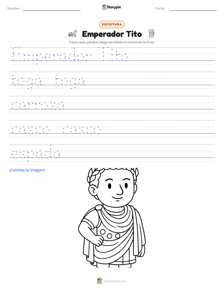 Práctica de Escritura
