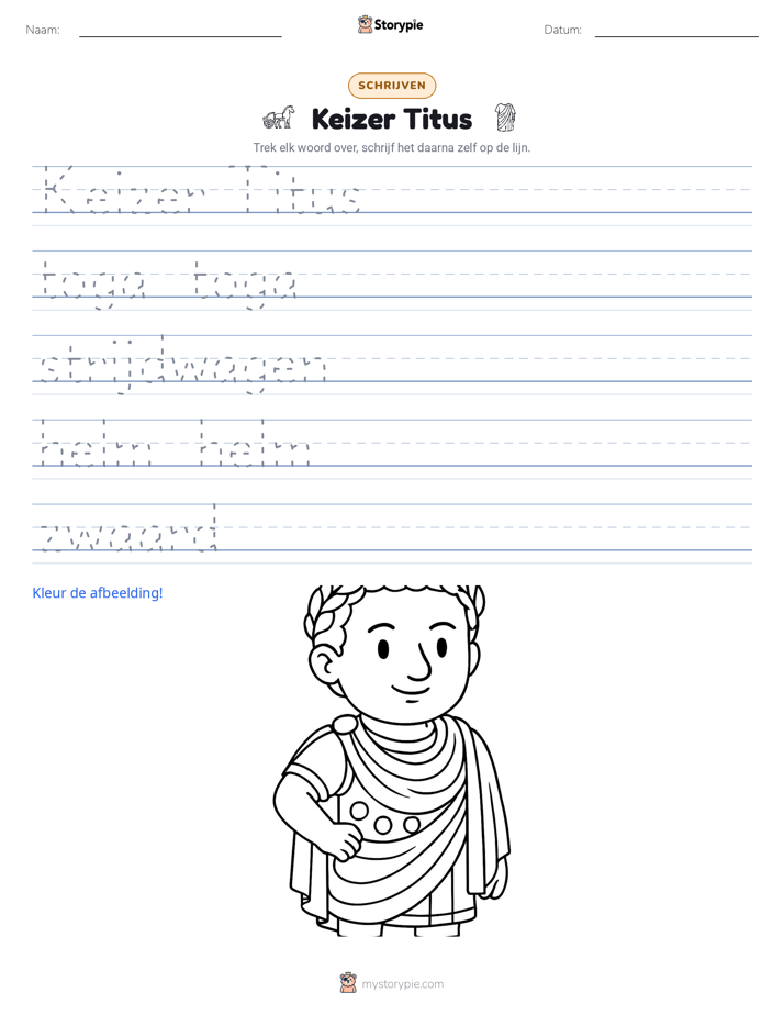 Schrijf Oefening
