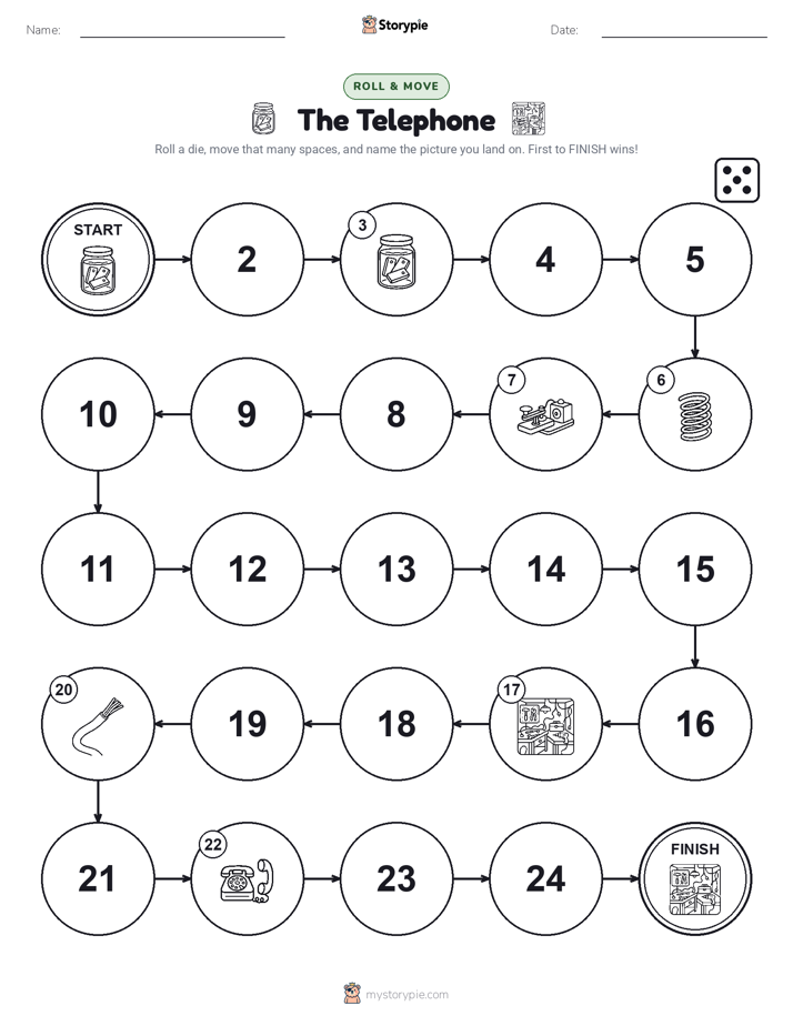 Roll & Move Game