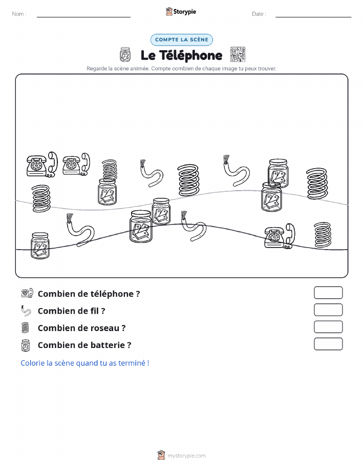Scène de Comptage
