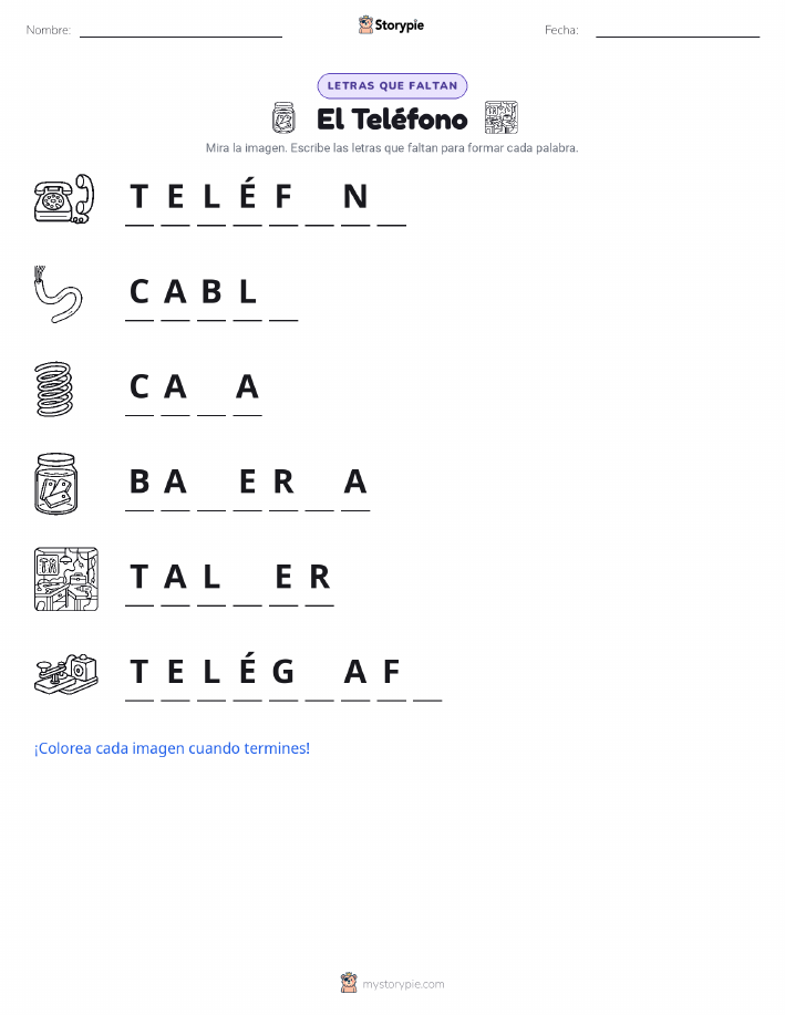 Letras Faltantes