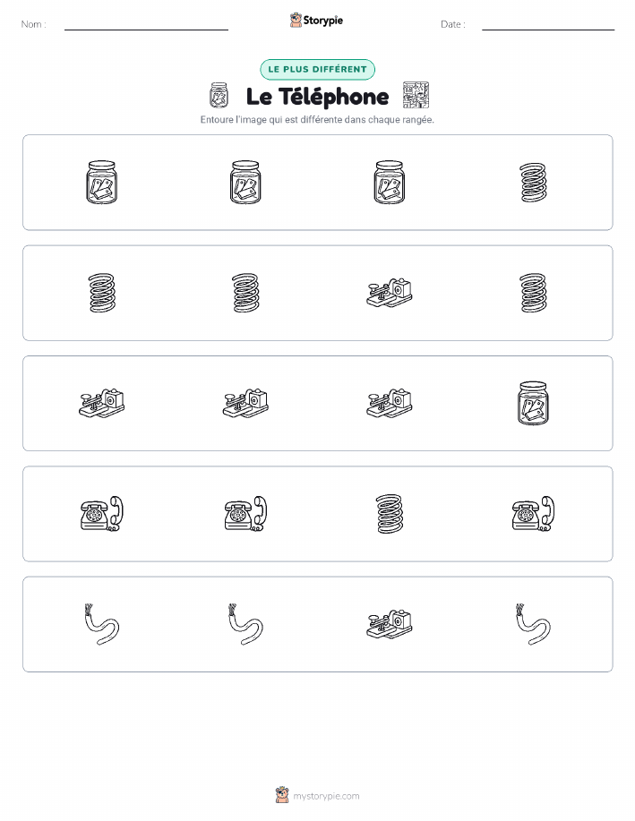 Celui qui ne correspond pas