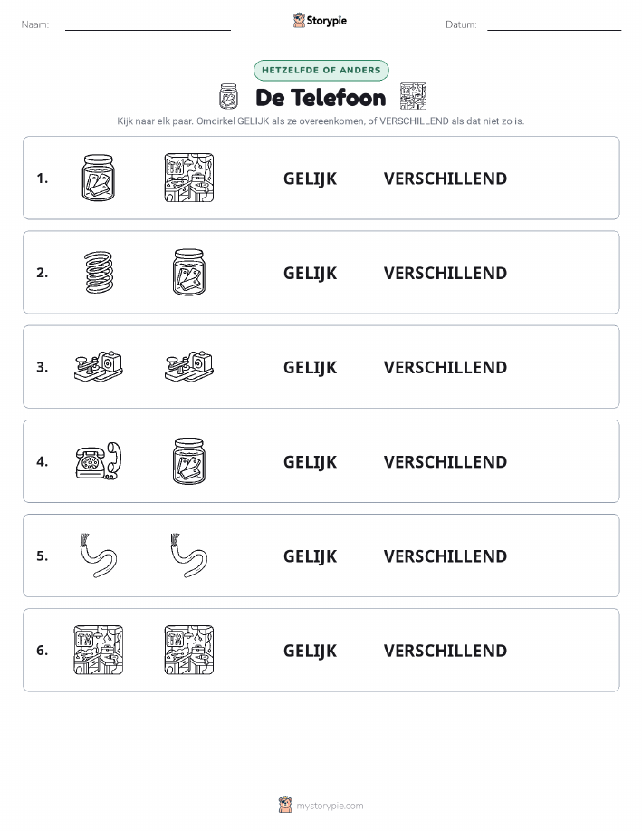 Zelfde of Verschillend