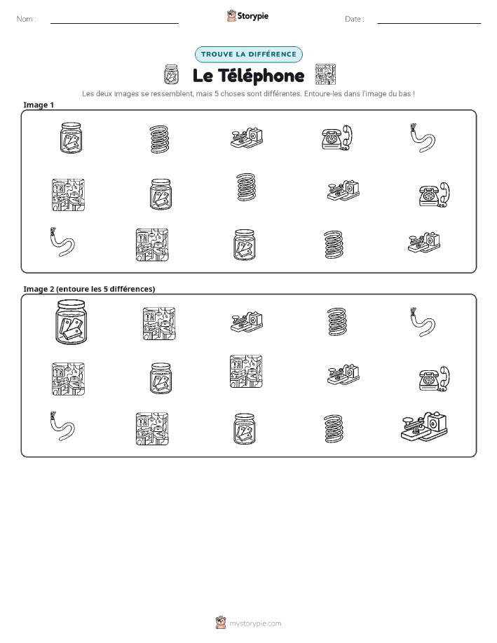 Trouvez les Différences