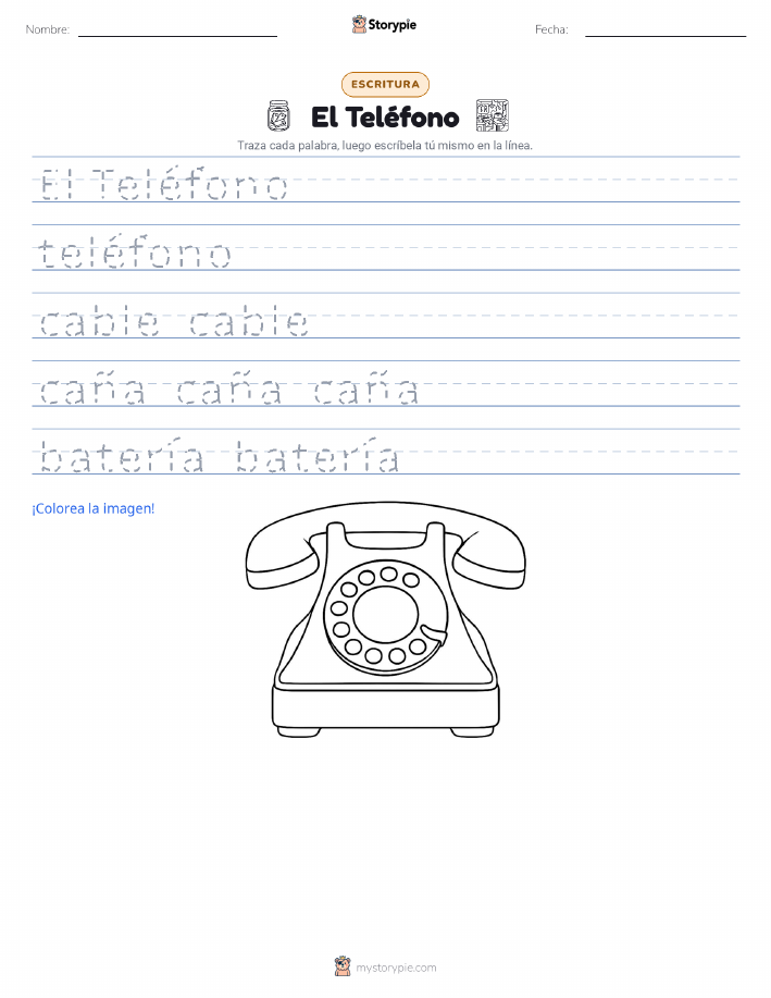 Práctica de Escritura