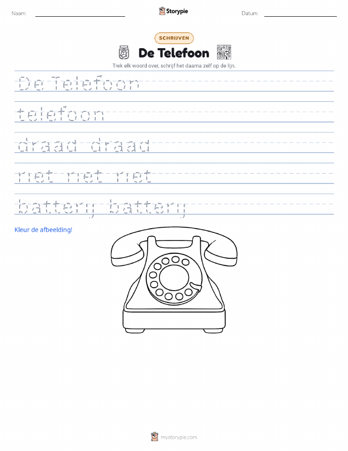 Schrijf Oefening