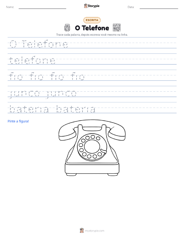 Prática de Escrita