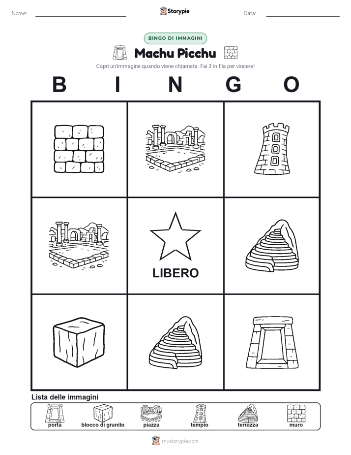 Bingo delle Immagini