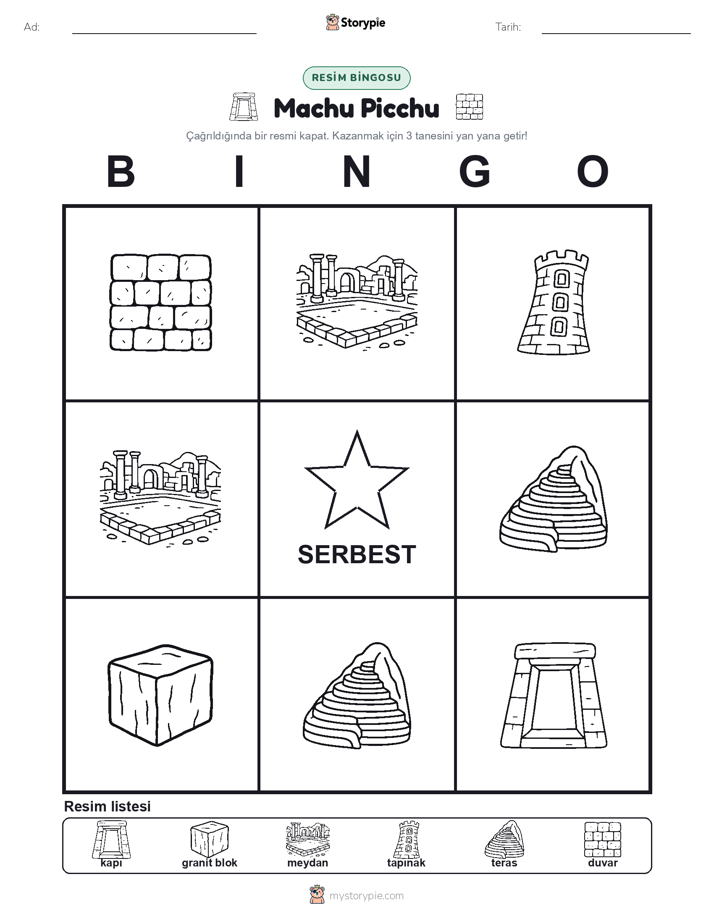 Resim Bingo