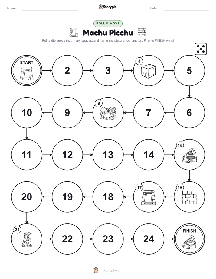 Roll & Move Game