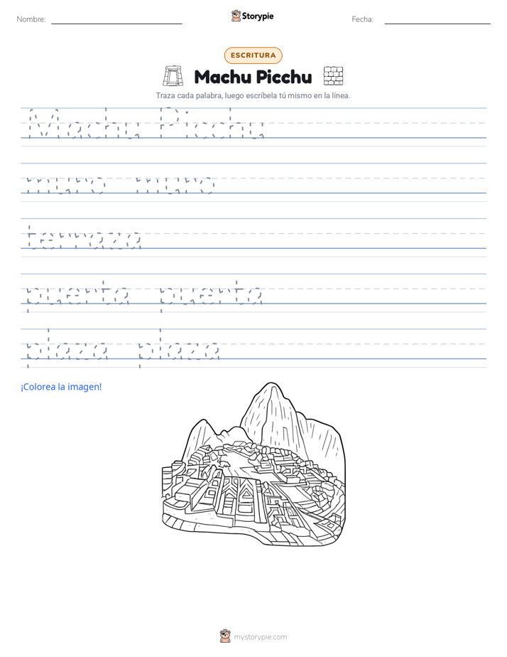 Práctica de Escritura