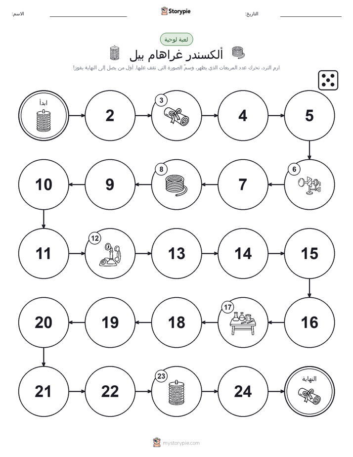 لعبة لف و تحرك