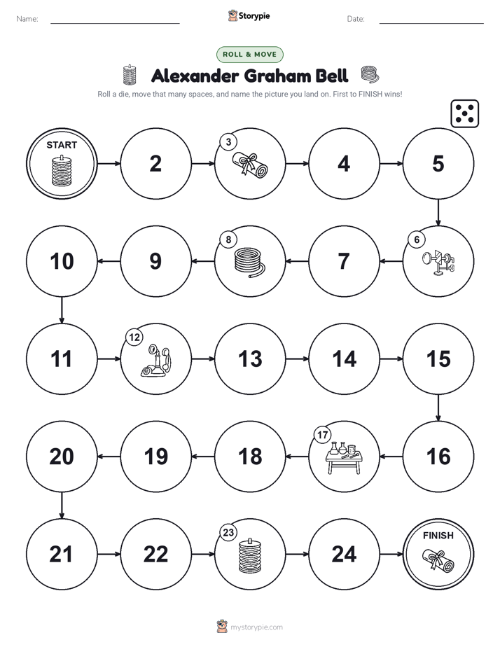 Roll & Move Game