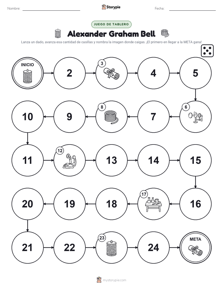 Juego de Rueda y Avanza