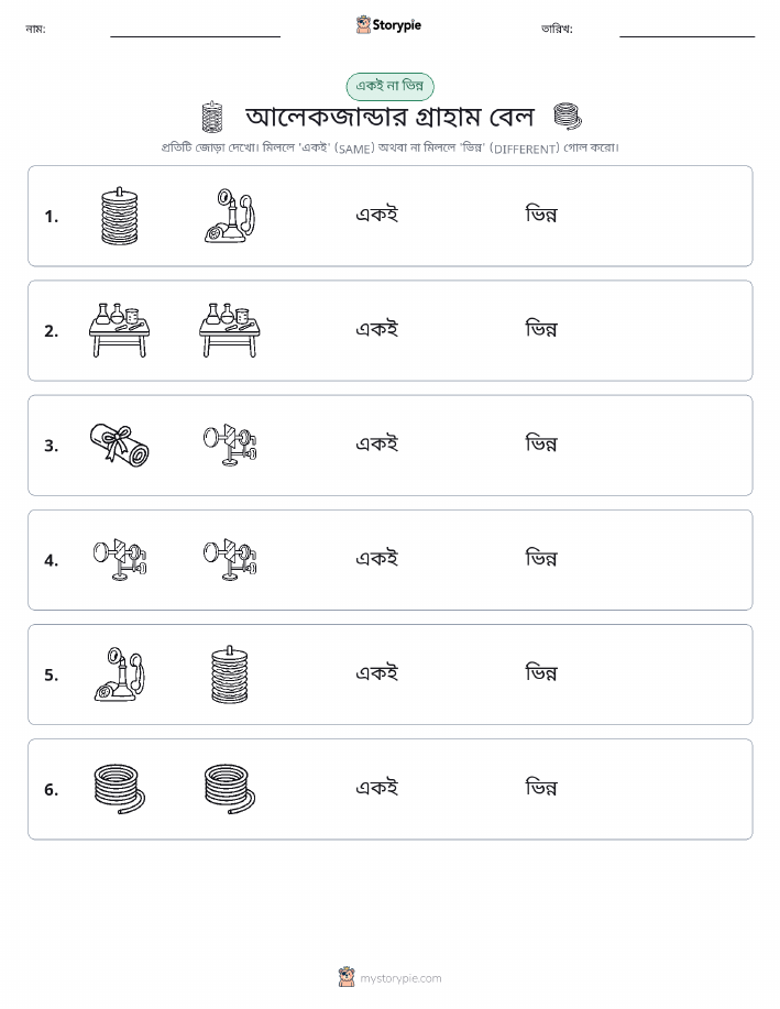 একই বা ভিন্ন