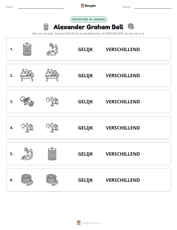 Zelfde of Verschillend