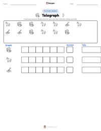 Telegraph printable worksheet preview