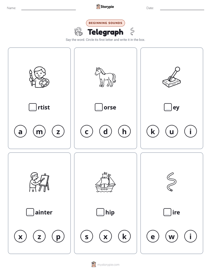 Beginning Sounds