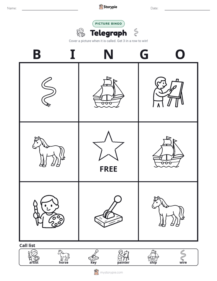 Picture Bingo