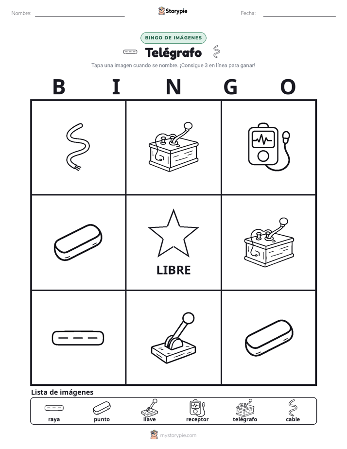 Bingo de Imágenes