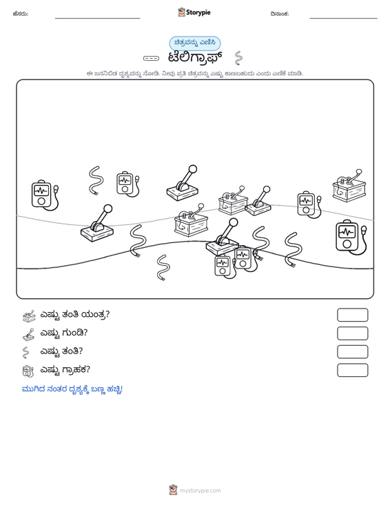ಎಣಿಸುವ ದೃಶ್ಯ
