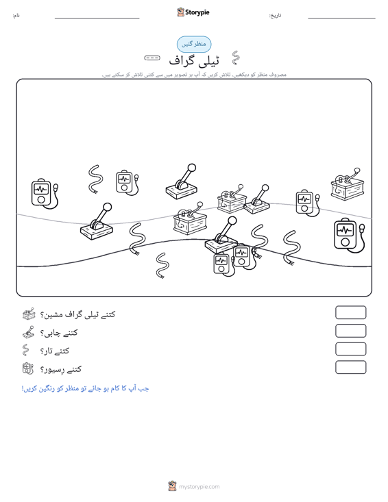 گنتی کا منظر