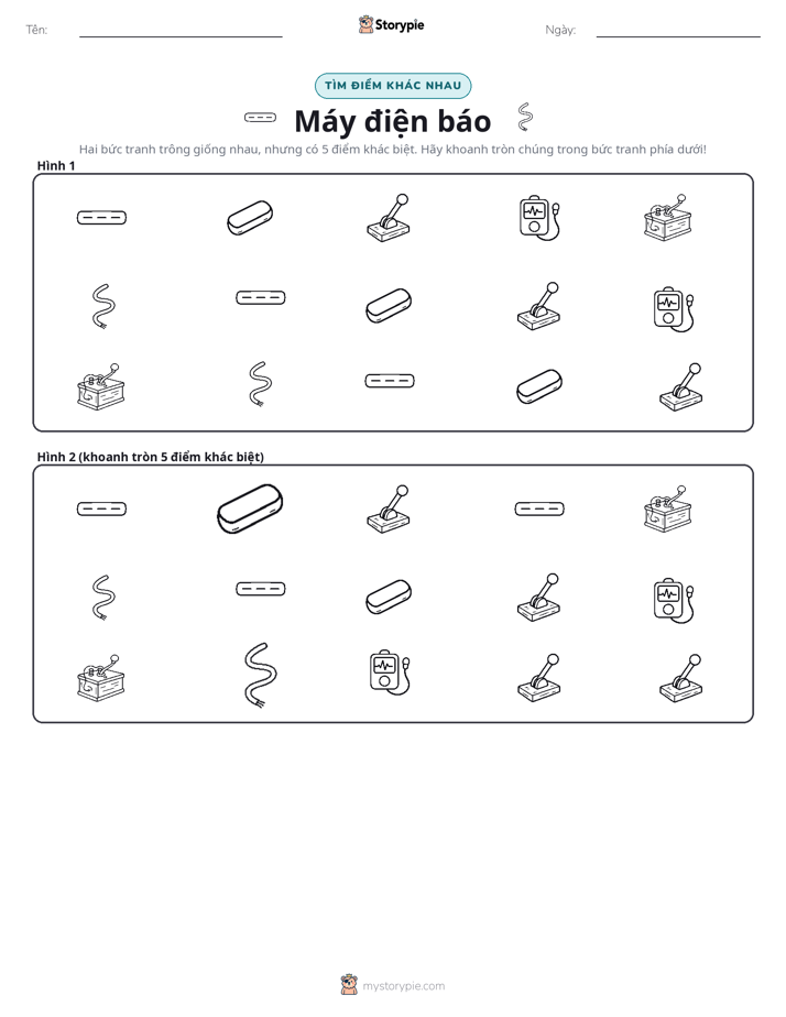 Tìm Sự Khác Biệt