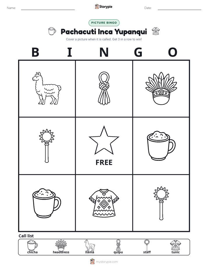 Picture Bingo