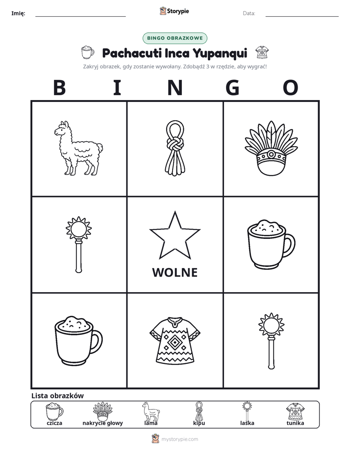 Bingo obrazkowe