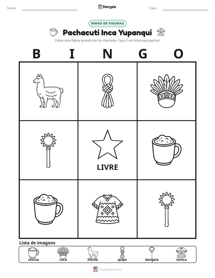 Bingo de Imagens