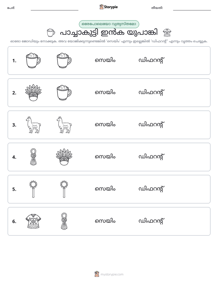 ഒന്നോ വ്യത്യാസമോ