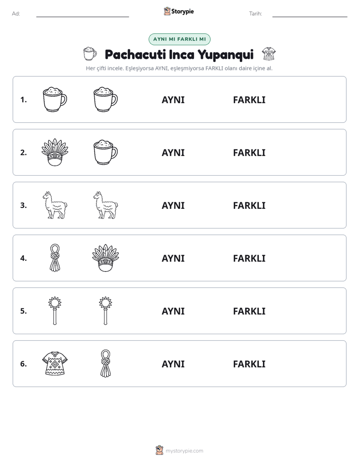 Aynı mı Farklı mı