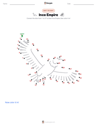 Inca Empire printable worksheet preview