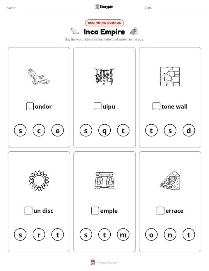 Beginning Sounds