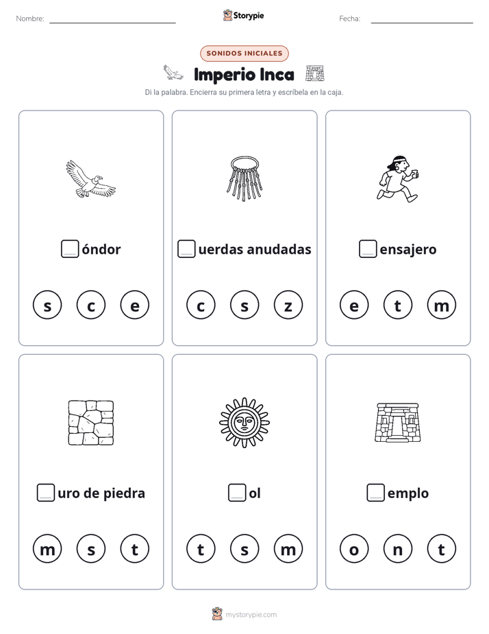 Sonidos Iniciales